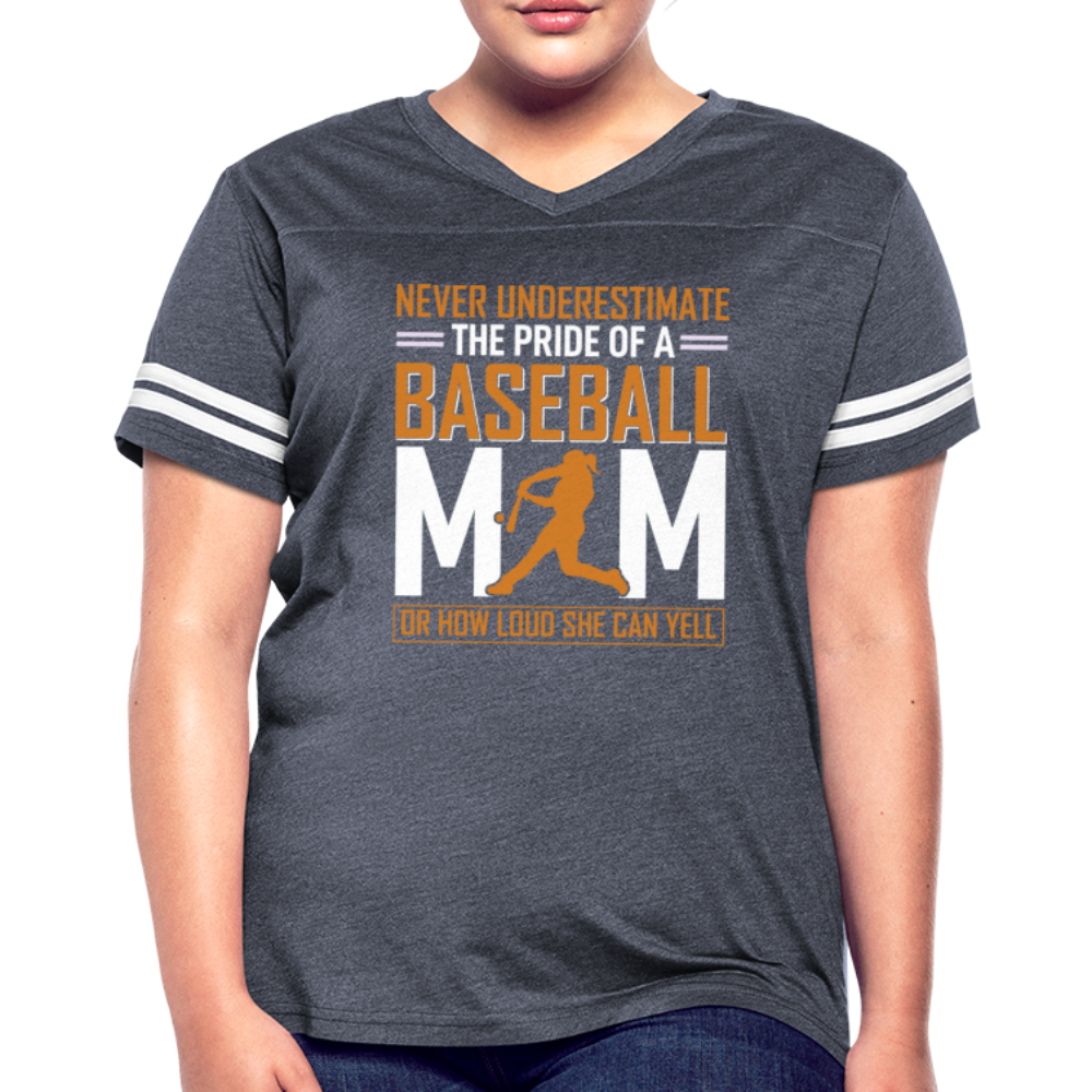 BASEBALL MOM Women’s Vintage Sport T-Shirt